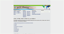 Desktop Screenshot of dtvstatus.net